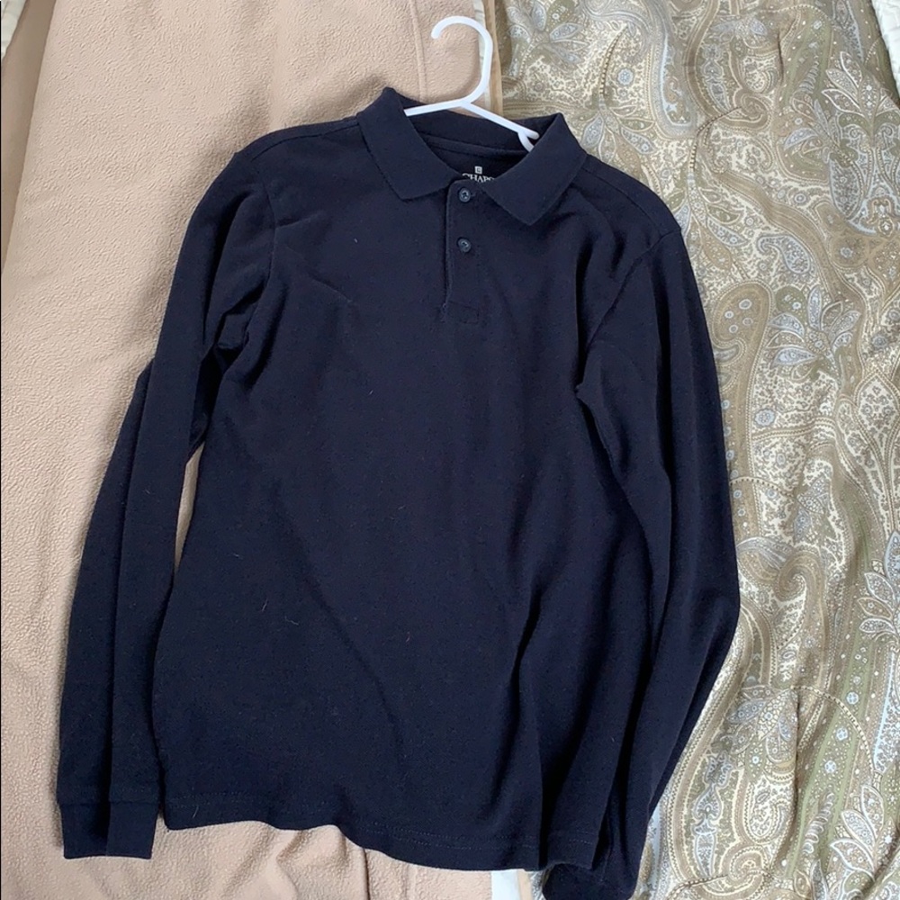 (2) Chaps Long sleeve polo